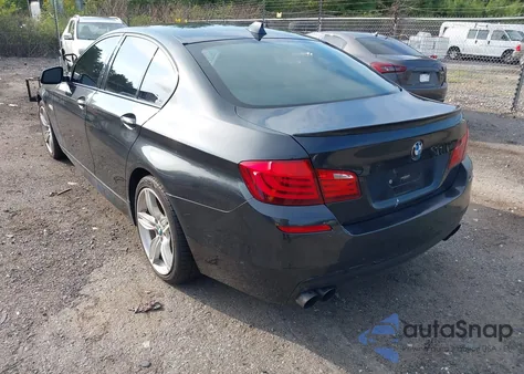 2013 BMW 550I xDrive из США, поврежденный, VIN WBAFU9C58DDY72125